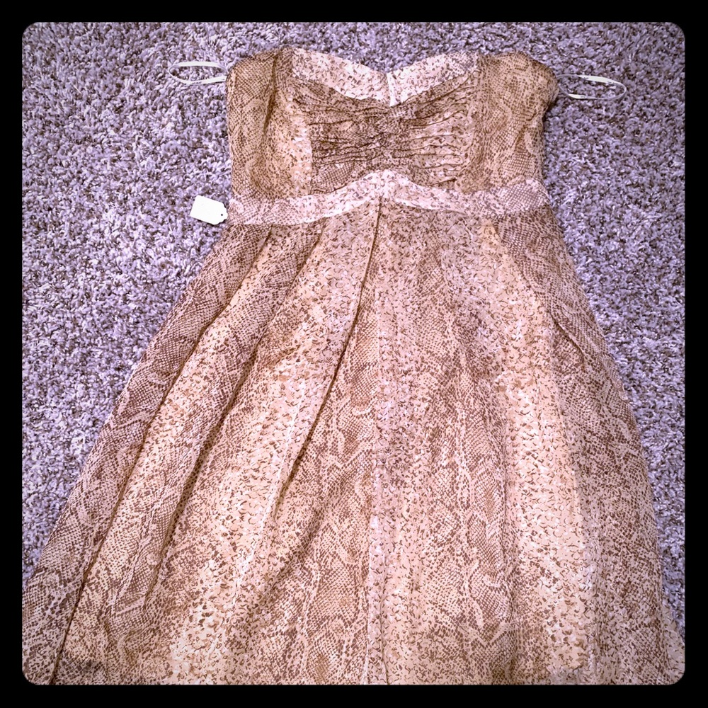 Strapless Short Dress